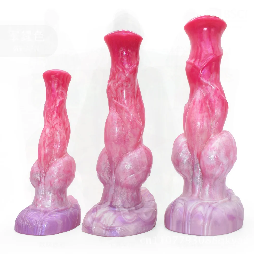 محاكاة الحيوان دسار مجموعة-الحصان الذئب الكلب الديك لمحة الجنس لعب الكبار للاستمناء الخاص السائل هلام السيليكون PW الخوخ