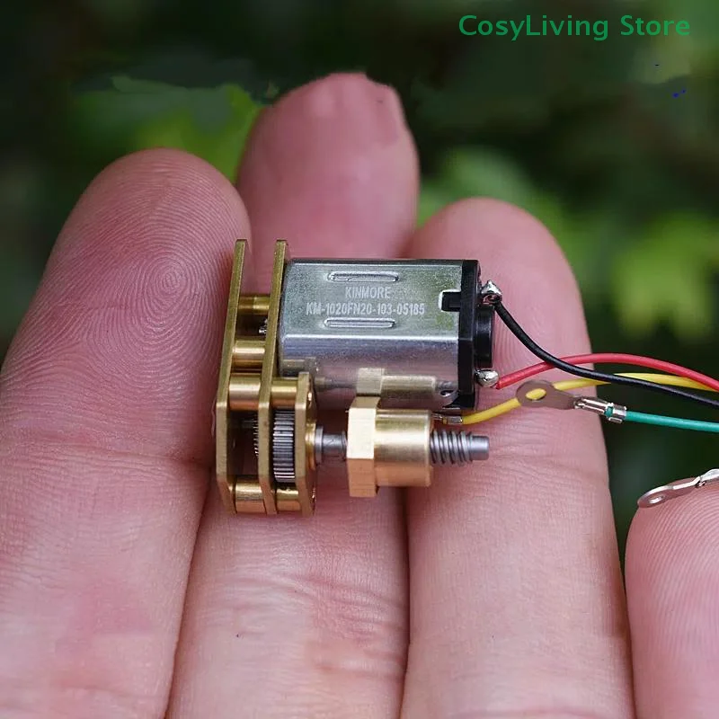 مايكرو N20 كامل محرك تروس معدني تيار مستمر 3 فولت 3.7 فولت برغي رمح لتقوم بها بنفسك قفل الجوز تتحرك لأعلى لأتمتة المنزل