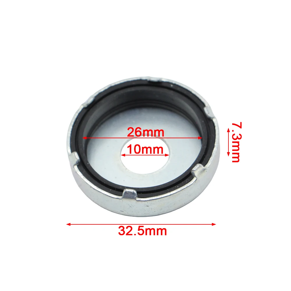 4Pcs 10-25mm Thrust Dust Seal A Arm Dust Cover Caps Fit Chinese ATV UTV Go Kart Buggy Quad Swing Arm Suspension Parts