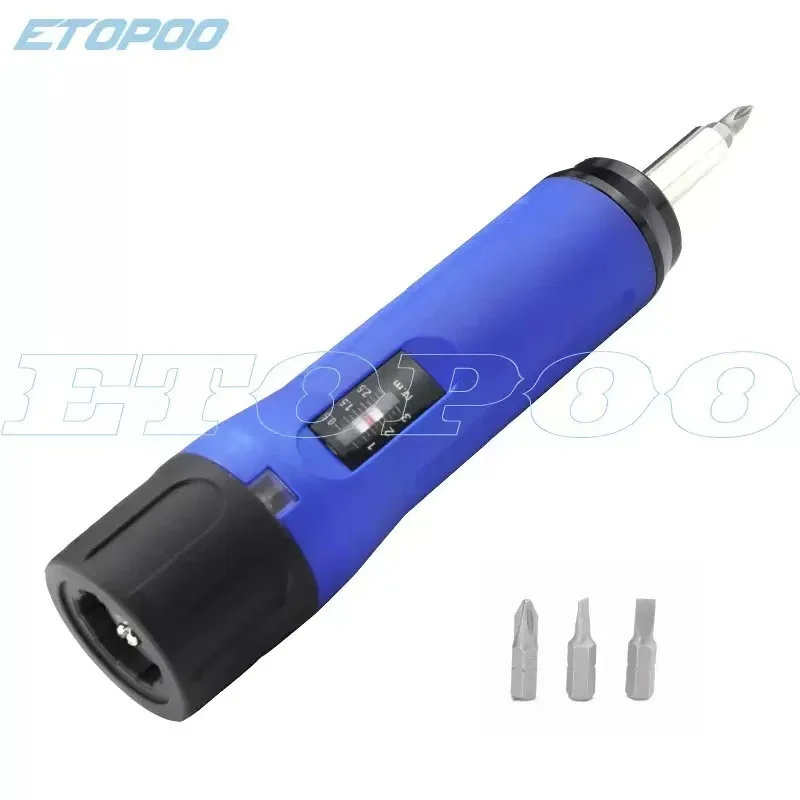 0.1-0.6N 0.2-1.2N 0.5-3.0N 1.0-6.0NProfessional High Precision Preset Torque Screwdriver Economical Torque Wrench Hand Tools