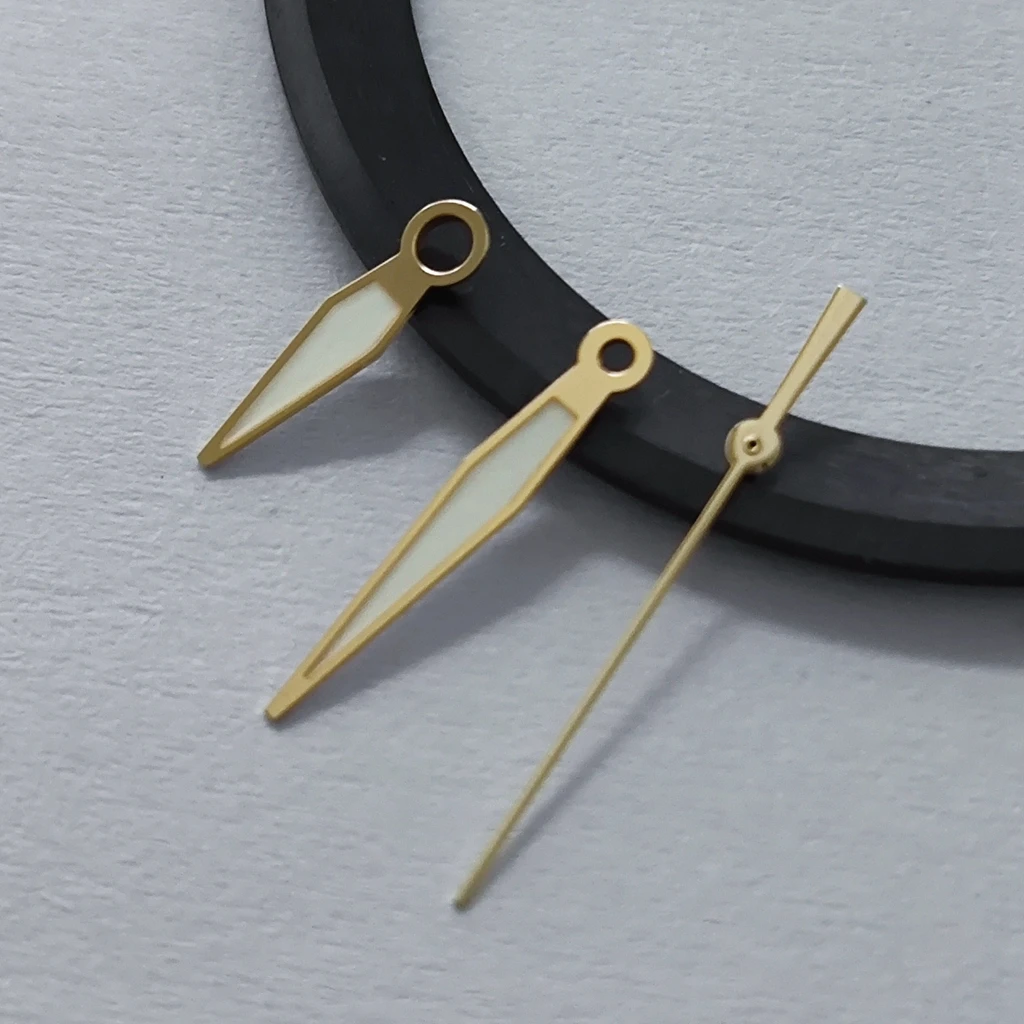 คุณภาพสูงมือ NH35 NH36 NH38 NH39 NH70 NH72 7S26 7S36 4R35 4R36 Silver Gold Rose Gold สีดําสีฟ้านาฬิกามือ Luminous