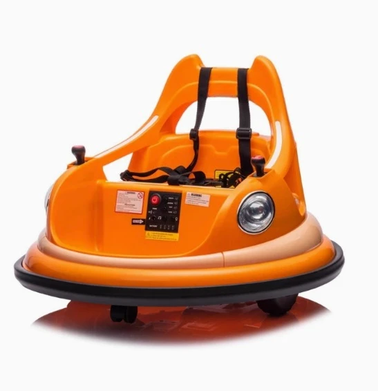 

Electric bumper car toy car can sit with remote control dual-drive car charging stroller.