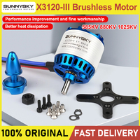 SUNNYSKY X3120-III 585KV 1025KV Brushless Motor with Original Box for RC Quadcopter Airplanes Fixed Wing Plane