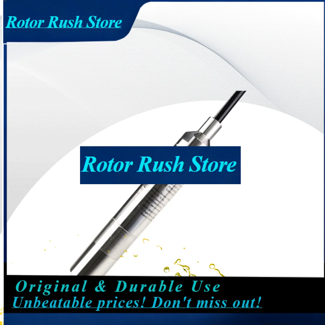 RoRuSGLT510M Explosion Proof IP68 IECEX 0~200m Analog RS485 Submersible Liquid Level Sensor For Methanol Ethanol