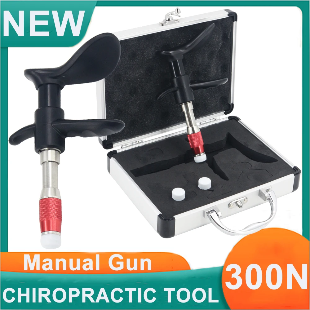 

2023 New Chiropractic Adjusting Tool Manual Masssage Gun Spine Correction Tools Chiropractic Spinal Adjustment 300N Masssagr