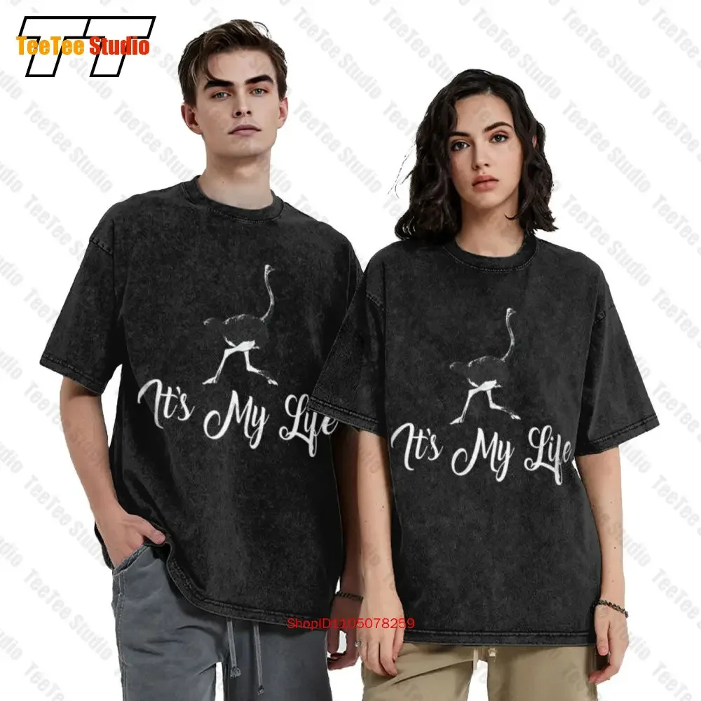 Talk Talk It'S My Life New Wave 80'S Rock Band Ostrich Vintage Oversized T-Shirt VV8B