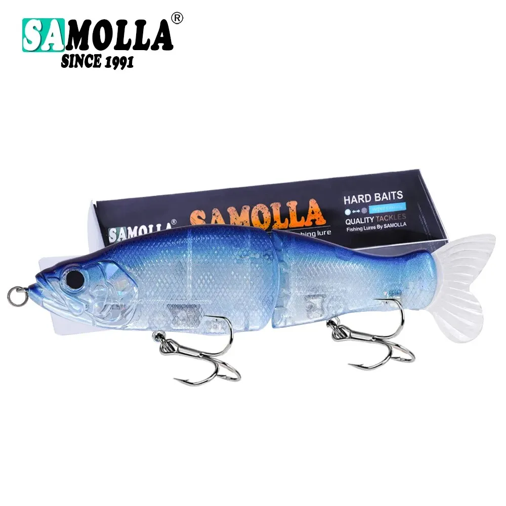 Langsam sinkende SwimBaits Angelköder 30G Whopper Vibration Soft Tail oder Hecht und Barsch Hartköder Isca Künstliches Zubehör