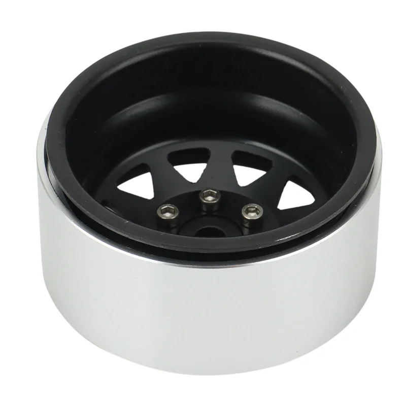 

8 шт. Deep Dish 1.9 металлический обод ступицы колеса с бисером для 1/10 RC Crawler Axial SCX10 90046 Traxxas TRX4 RC4WD D90,4