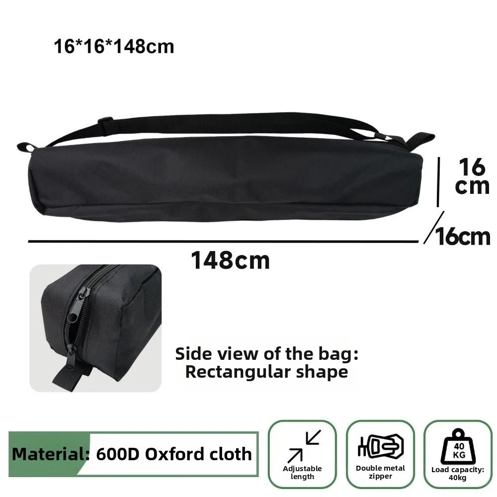 Large Folding Table Chair Holder Bag Multisizes Grey Canvas Canopy Pole Bag 600D Oxford Cloth Storage Tool Bag Outdoor Supplies