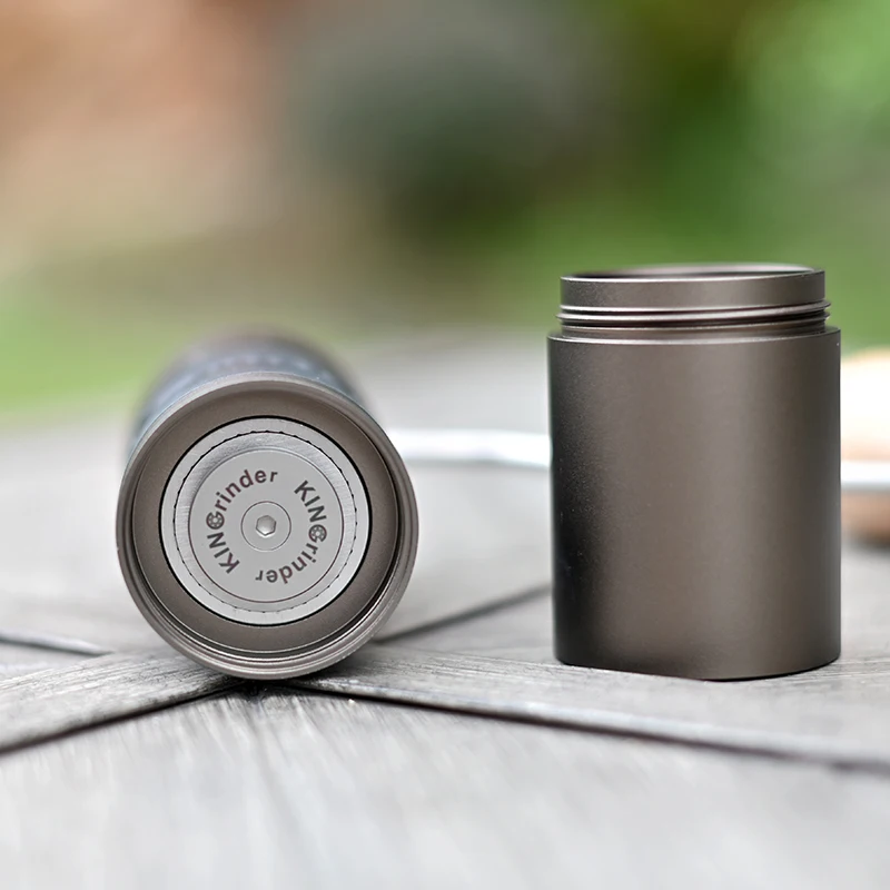 Kingrinder K6 manual coffee grinder portable mill 420stainless