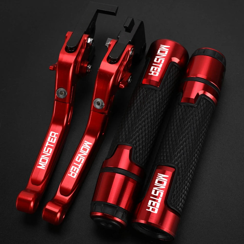 

Motorcycles Accessories Brake Clutch Levers Handlebars Handle Grips Bar Ends For DUCATI 797 MONSTER 797 Monster 2017-2018 M797