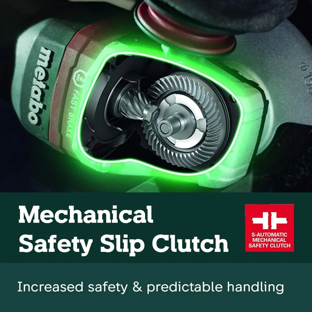 Lock-On-Winkelschleifer mit hohem Drehmoment und 13,5 Ampere 2.800-9.600 U/min, Elektronik und langlebiger Leistung