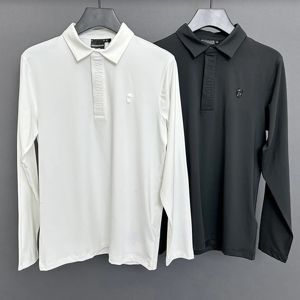 

Men's Versatile Golf Polo, Classic Slim Fit Quick-Dry Shirt for Summer, Breathable Short Sleeve Sportswear