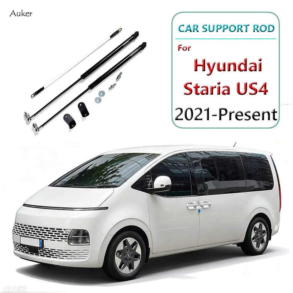 Gasdruckfeder-Kit für Motorhaube, Hubstütze, Dämpfer, Stoßdämpfer, Stützstangen, Zylinder für Hyundai Staria US4 2021-heute
