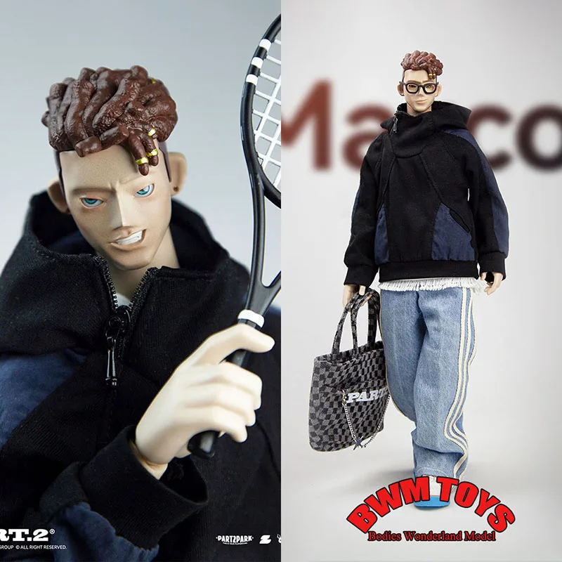 

PART2PARK 1/6 Scale EMPTY Trendy Figure Accessories MARCO Head Sculpt Carved Accessories Model for 12Inch Action Figure Doll