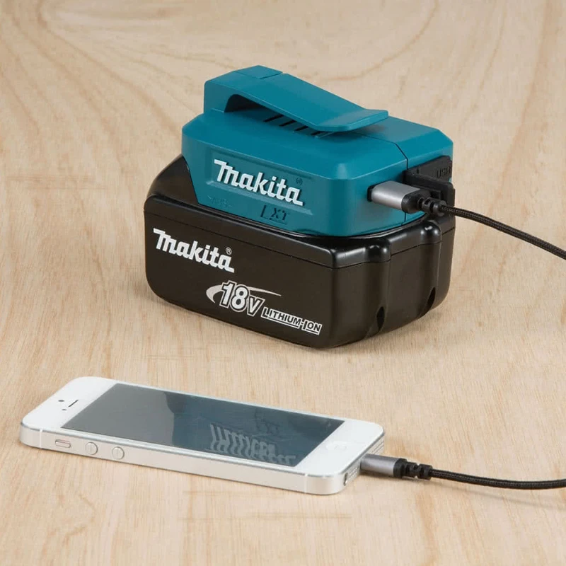 Makita ADP001G XGT 40V Battery Charger Adaptor ADP05 18V USB Charging Adaptor Power Tool Accessories