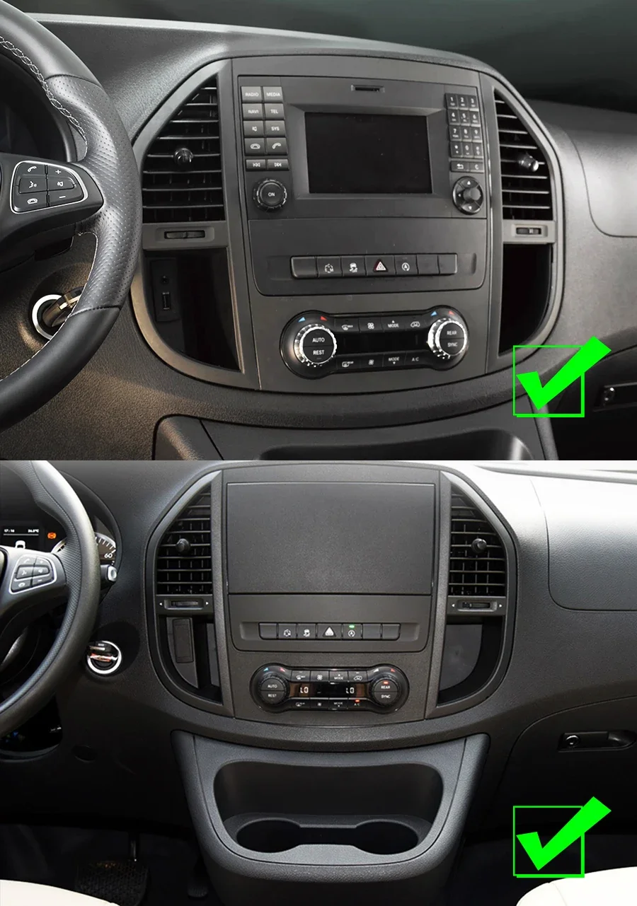

Car Radio For Mercedes Benz Vito 2015 2016 2017 2018 2019 2020 2021 2022 Android Auto Car Multimedia Player GPS Navi Head Unit