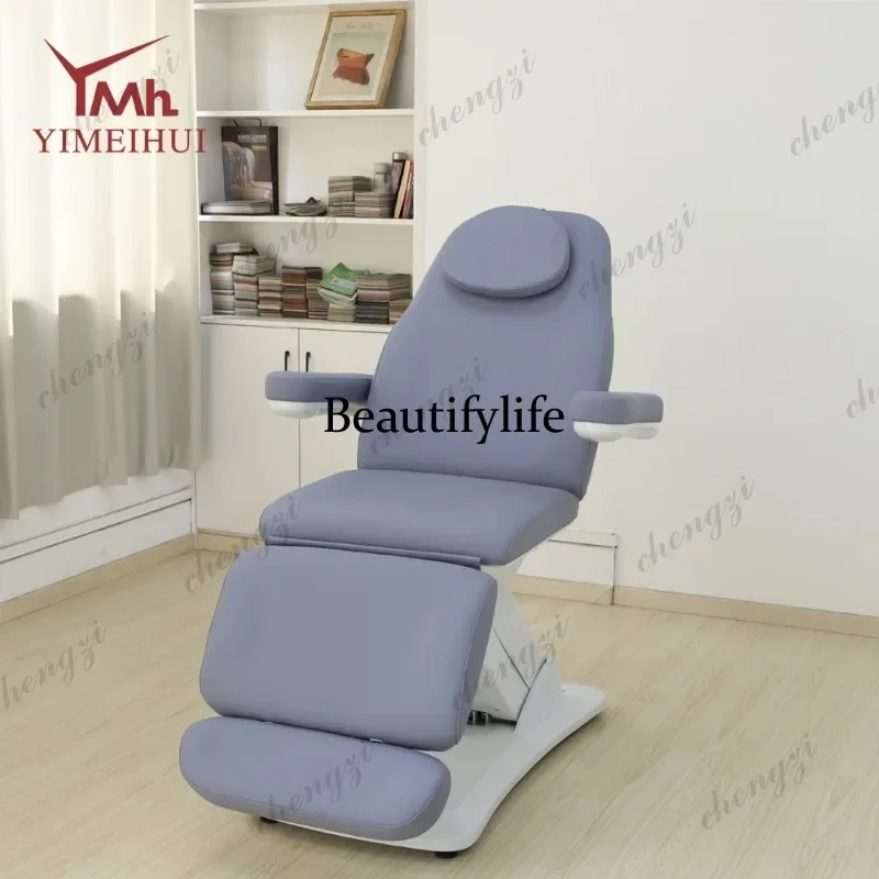 M138 TTT Modern Design 3 Motors Massage Lift Table Electric Eyelash Facial SPA Cosmetic Beauty Salon Bed