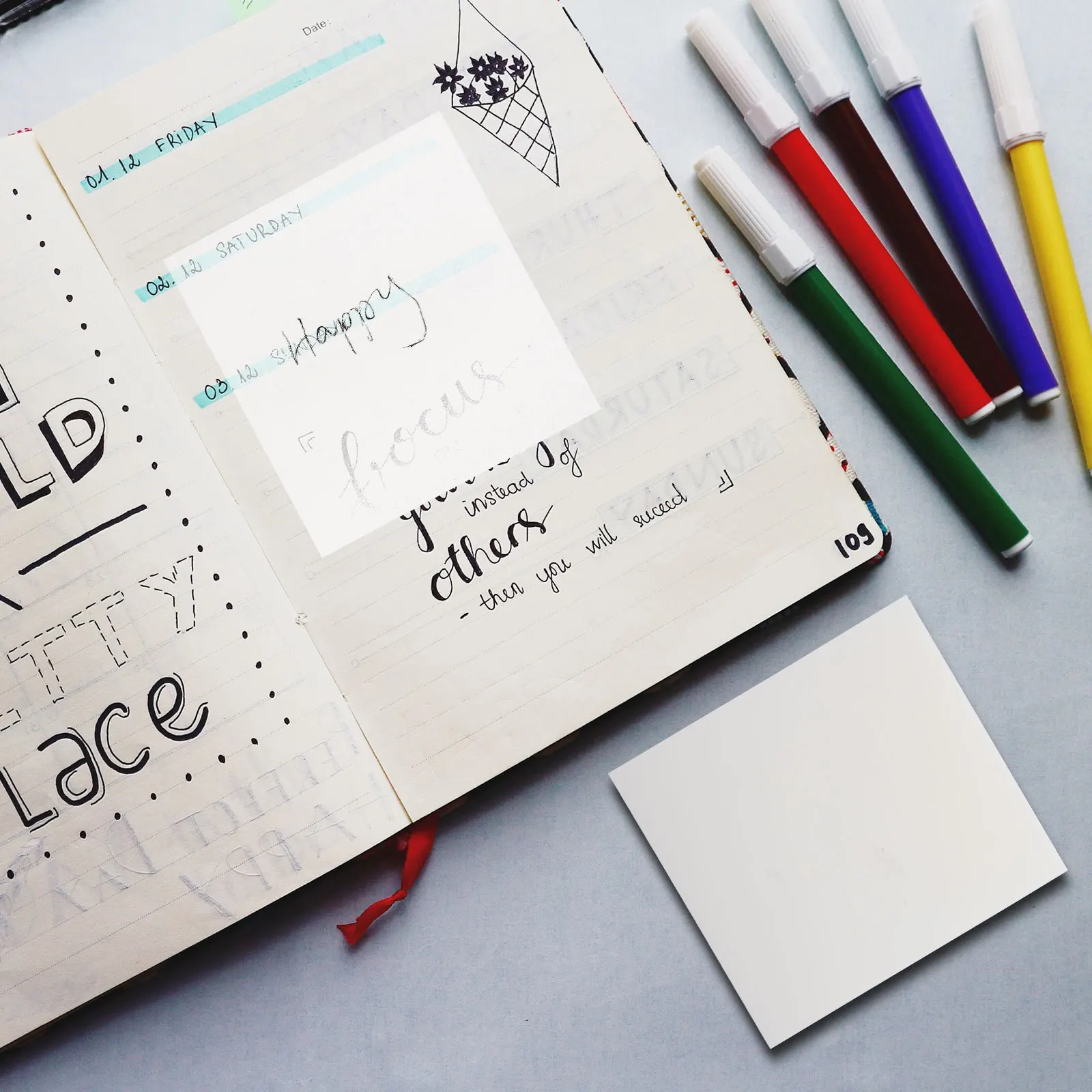 Blocco note adesivo riutilizzabile da 10 pezzi Blocco note trasparente trasparente per ufficio, scuola, casa, scrittura, messaggio, promemoria, note adesive