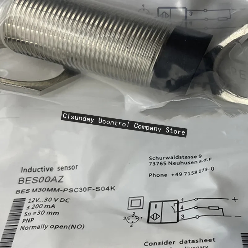3PCS New proximity switch  BES M30MM-PSC30F-S04G BES M30MM-PSC30F-BV02 BES M30MM-PSC30F-S04K