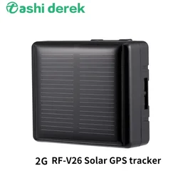 2G RF-V26/V24 GPS Tracker pour vache mouton solaire GPS tracker Mini IP66 étanche Positionnement des voies WIFI + GPS + LBS + AGPS Anti-supprimer