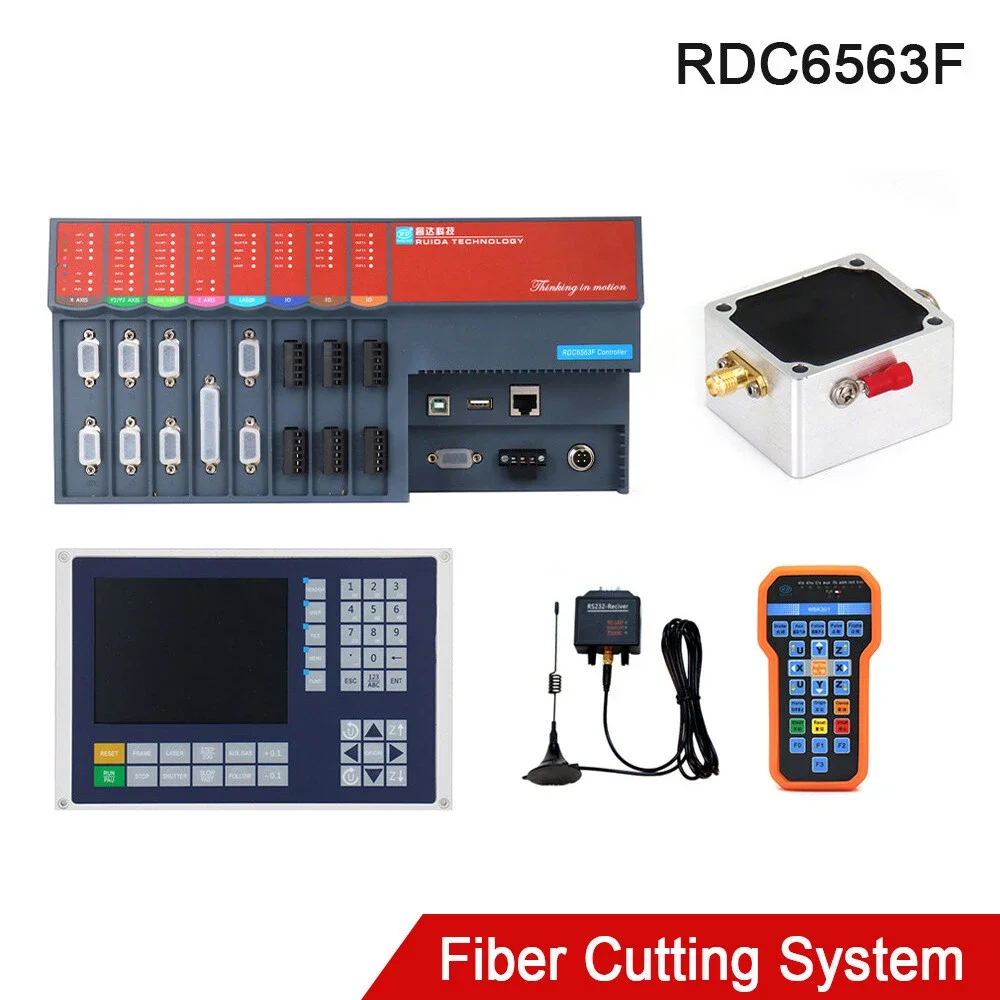 Ruida RDC6563F Fiber Laser Cutting Control System for 1064nm Fiber Cutting Machine