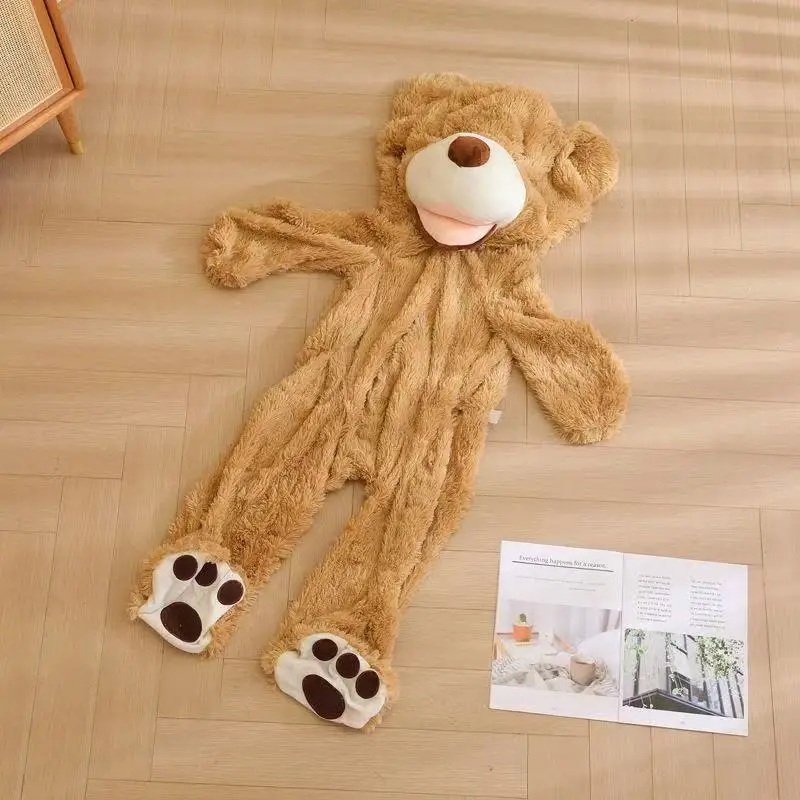 

Unfilled 340cm America bear Stuffed plush doll animal teddy bear pillow cover(without stuff) Playground kindergarten props gift