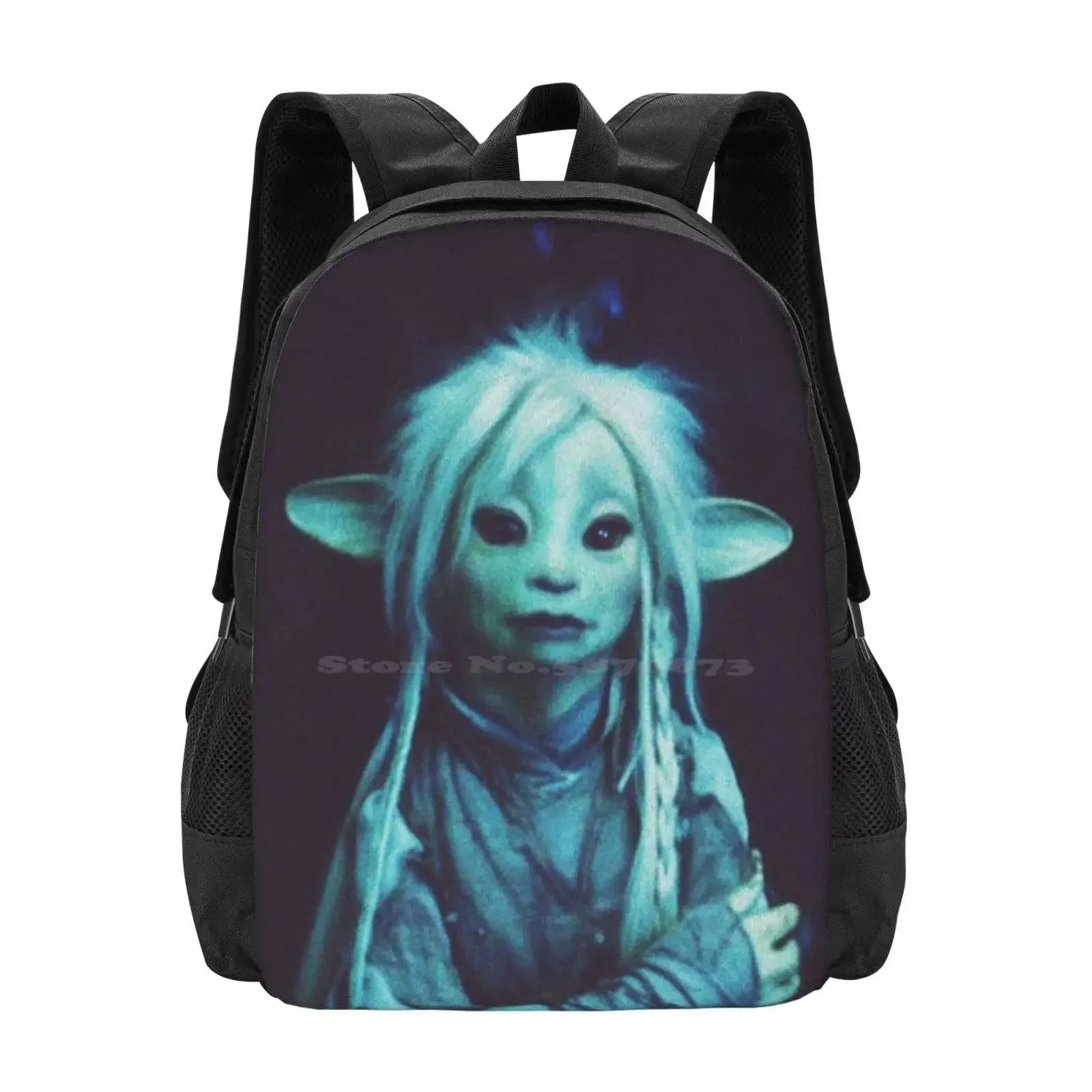 

Deet Pattern Design Laptop Travel School Bags Deet Age Of Resistance Skeksis Gelfling Purple Crystal Corruption Brea Fizzgig