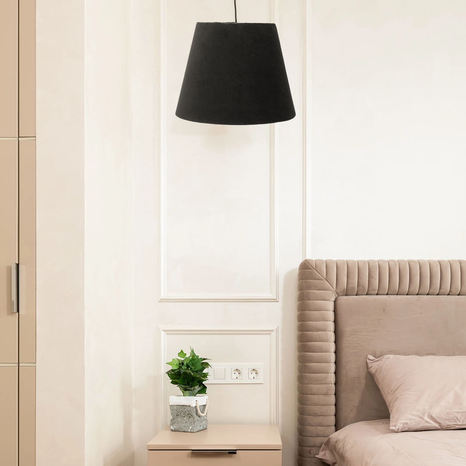 1pc Lampshade Accessory Simple Design Decorative Light Cover For Desk Table Bedroom Lamp Protective Cover Home Use