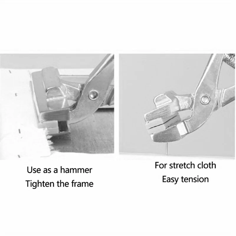 

ABVA-Oil Painting Canvas Stretching Plier Heavy Duty Zinc Alloy Webbing Stretcher Tool For Stretching Oil Paint