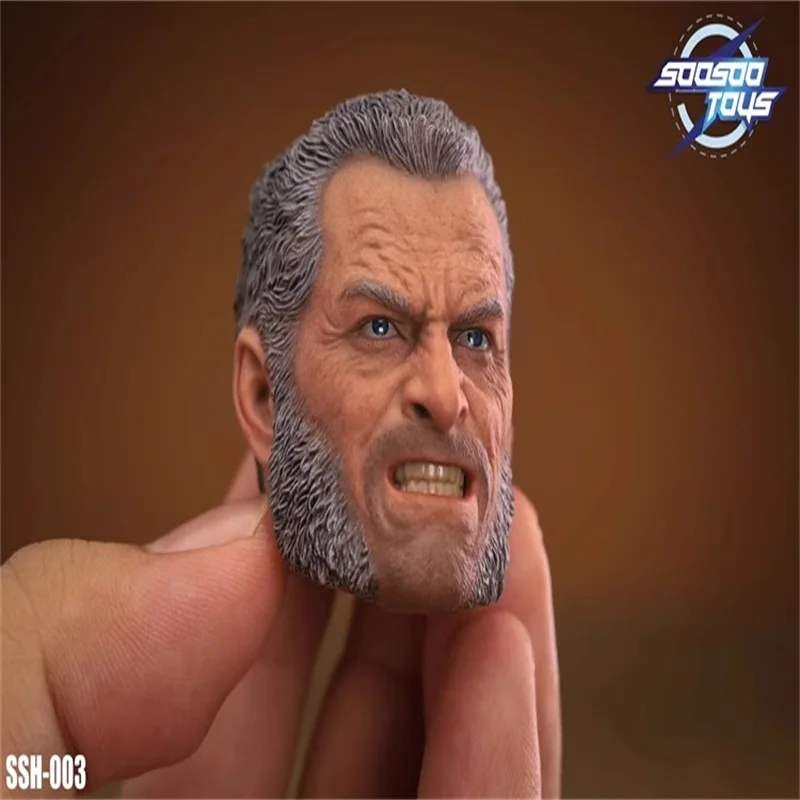 SSH-003 SOOSOOTOYS 1/6 الجندي الذئب العم رئيس نحت لعبة مجسمة صالح 12 ''عمل أرقام في الأوراق المالية