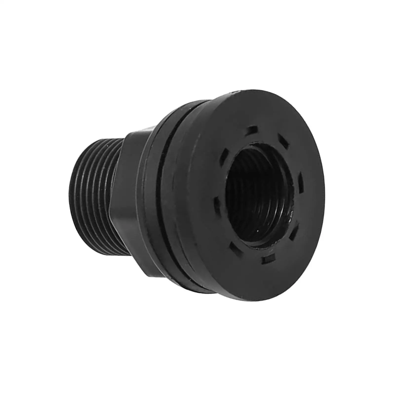 Threaded Bulkhead Adapter Easy Installation Water Tank Connector Professional for Water Tanks Aquarium Rain Barrels Ponds Tubs