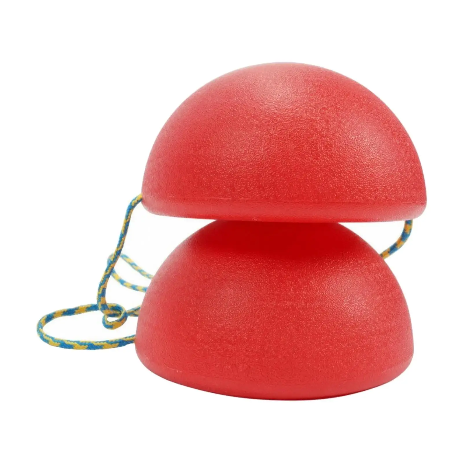 Kids Balance Stones for Coordination Training with Braided Rope Portable Plastic Stepping Stone for Play