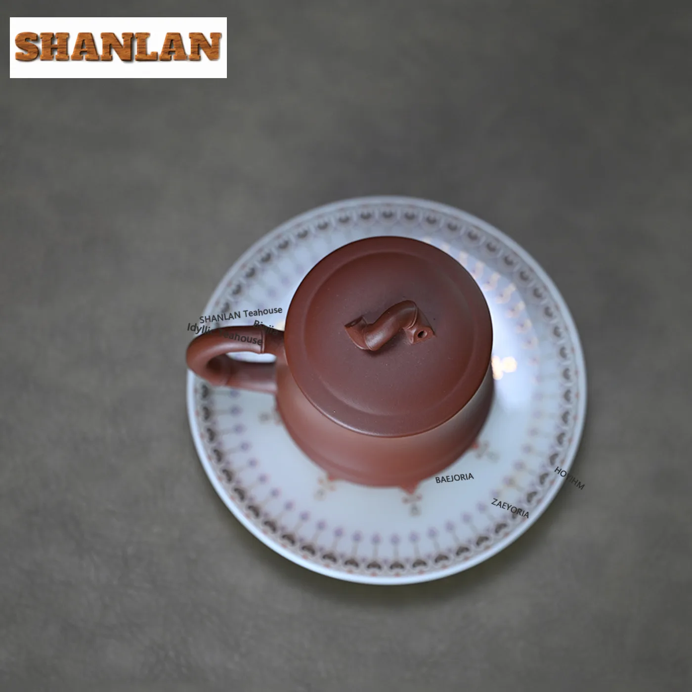 210ml Clear Water Mud Yixing Bamboo Knot Coffee Mug Latte Cereal Mug Afternoon Tea Mug Coffee Milk Pot Office Water Cup Teaset