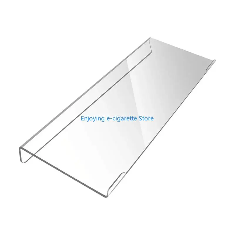 Desktop Keyboard Stand with Acrylic Support Platform and Bordered Edges for Defined Computer Keyboard Placement Y4QF