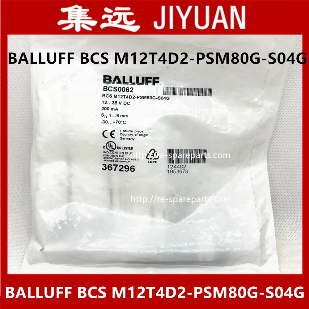 

Новый оригинальный аутентичный сенсорный переключатель BALLUFF BCS0062 BCS M12T4D2-PSM80G-S04G