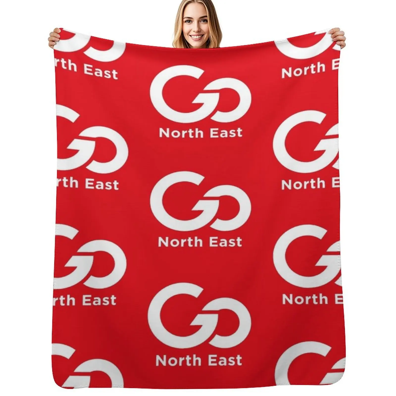 Go North East Throw Blanket halloween Soft Beds christmas gifts Nap Blankets For Sofas Bed Fashionable Blankets
