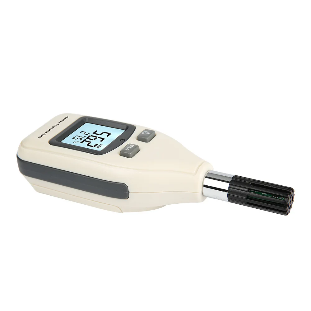 Ambient Temperature Humidity Measuring Instrument, Handheld Hygrometer Suitable for Household and Industrial Scenarios