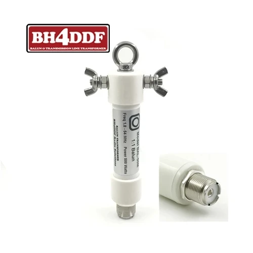 BAL-50M Mini Waterproof 500W 1:1 SSB HF Коротковолновая антенна Balun 1,8-54MHz 160m -6m от BH4DDF