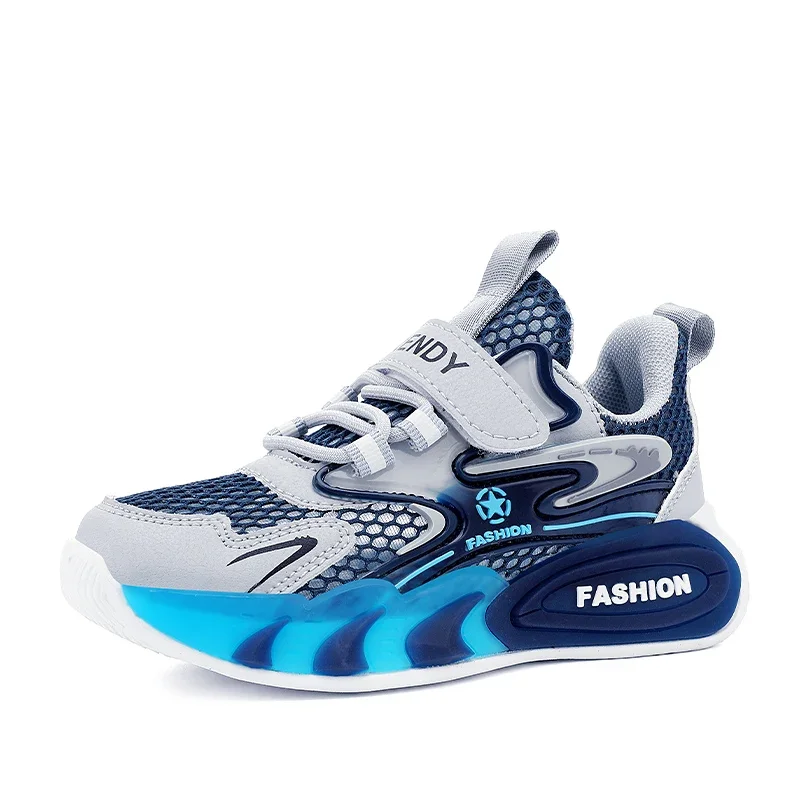 

Single Net Children's Shoes Boys Sneakers Summer Breathable Non-slip Surface Girls Casual Tennis Sports Running Outdoor Shoes
