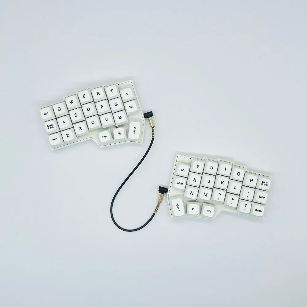 

Механическая клавиатура CORNE Split для левшей и правшей, проводная, с поддержкой VIAL, эргономичная, с возможностью горячей замены, для офиса и ПК, аксессуары