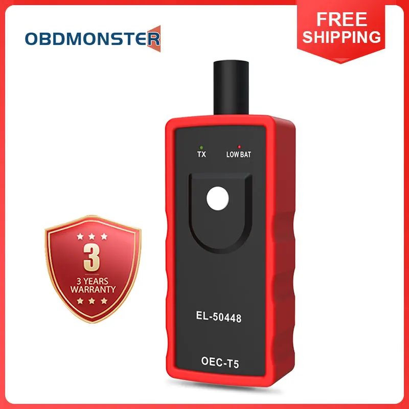 Car TPMS Relearn Tool EL-50448 OEC-T5 Car TPMS Sensor Reset Tool Auto Tire Pressure Monitor Sensor Relearn Series for Opel GM