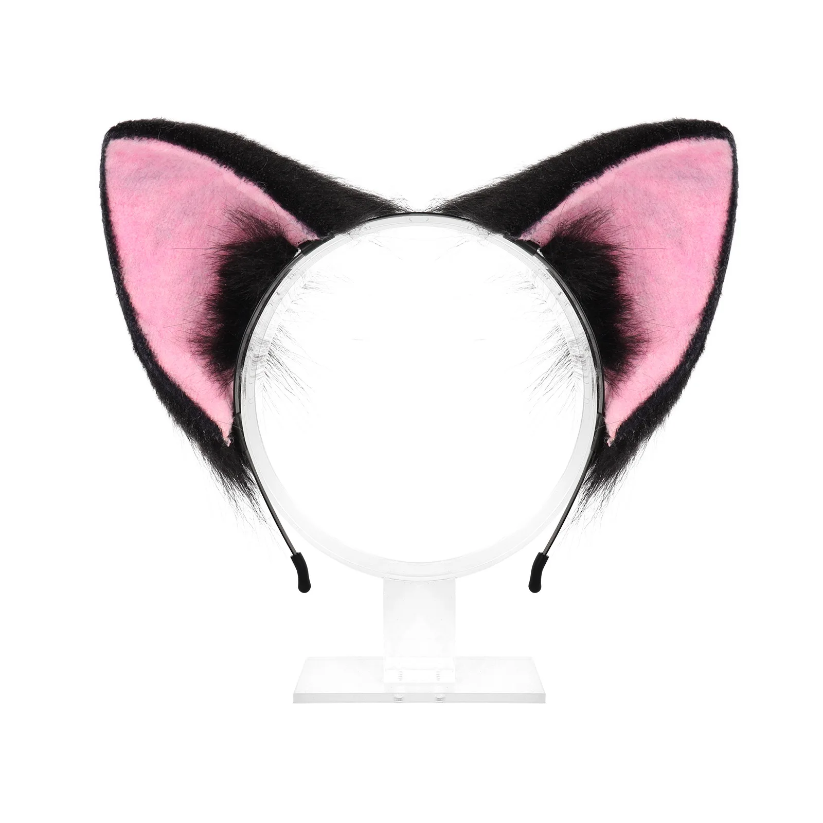 Kazusa cos أنيمي لعبة الأزرق الأرشيف فروي القط الأذن والذيل مجموعة تأثيري الوحش الذيل لوليتا اكسسوارات Kawaii حفلة الهالوين