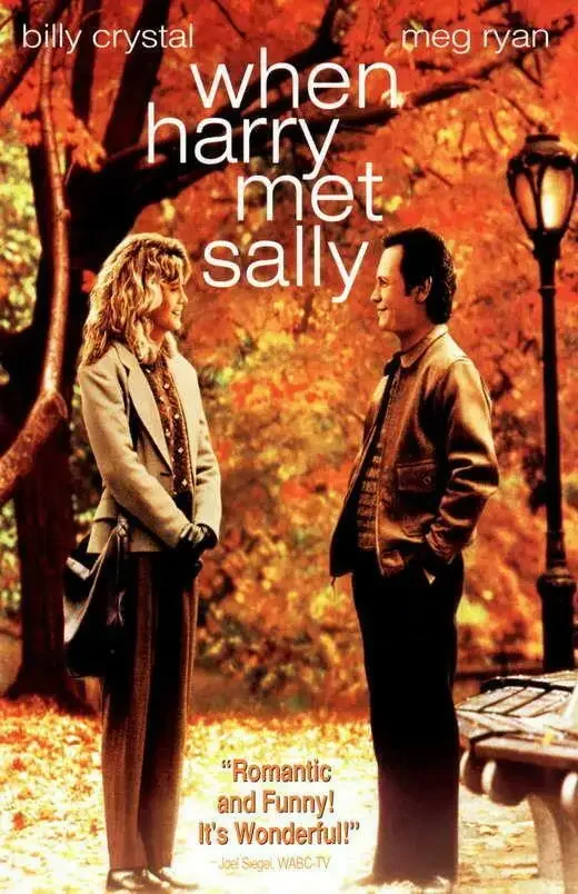 When Harry Met Sally Movie ,Art Picture Print Canvas Poster ,Home Wall Decor