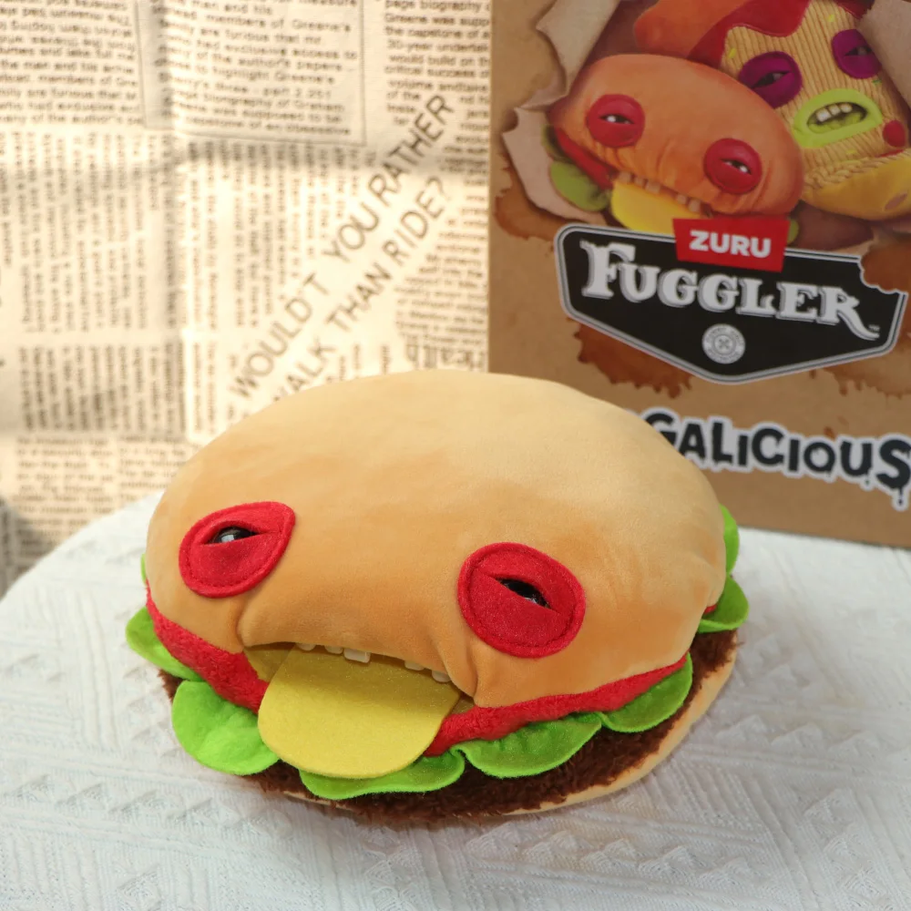 FugglerOriginal Food Blind Box FUGGALICIOUS Pizza Hot Dog Ice Cream Hamburger Ugly Monster Stuffed Plush Toy Peluche Doll Gifts - view 6