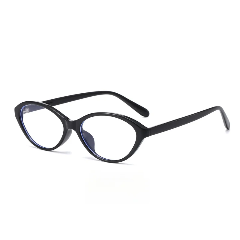 New oval glasses - Korean version - trendy school-style anti-blue light glasses for ladies
