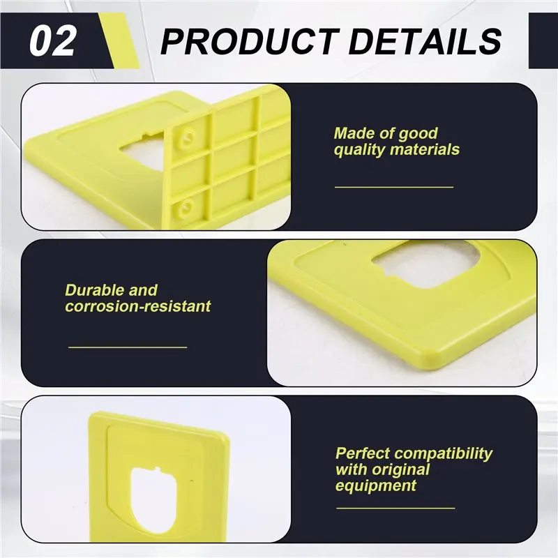 [NEW!A47U】 For Battery Holder For Ryobi 18V For Battery(5 Pack), Wall Mount Design With Screws Fits P102 P103 P104 P105 P107 Mod