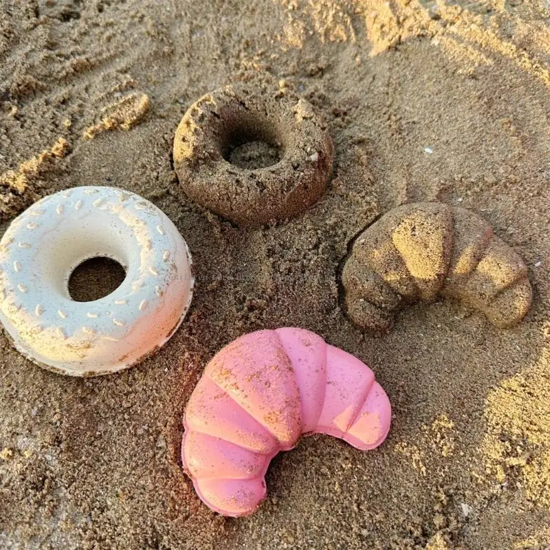  Children Beach Toy Sand Molds for Kids Flower Maker for Gardening Snow Backyard Beach Gadgets Sand Tool