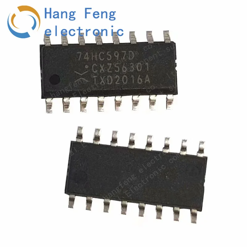 5PCS 74HC597D 74HC597 Counter Shift Register SOP16 new original