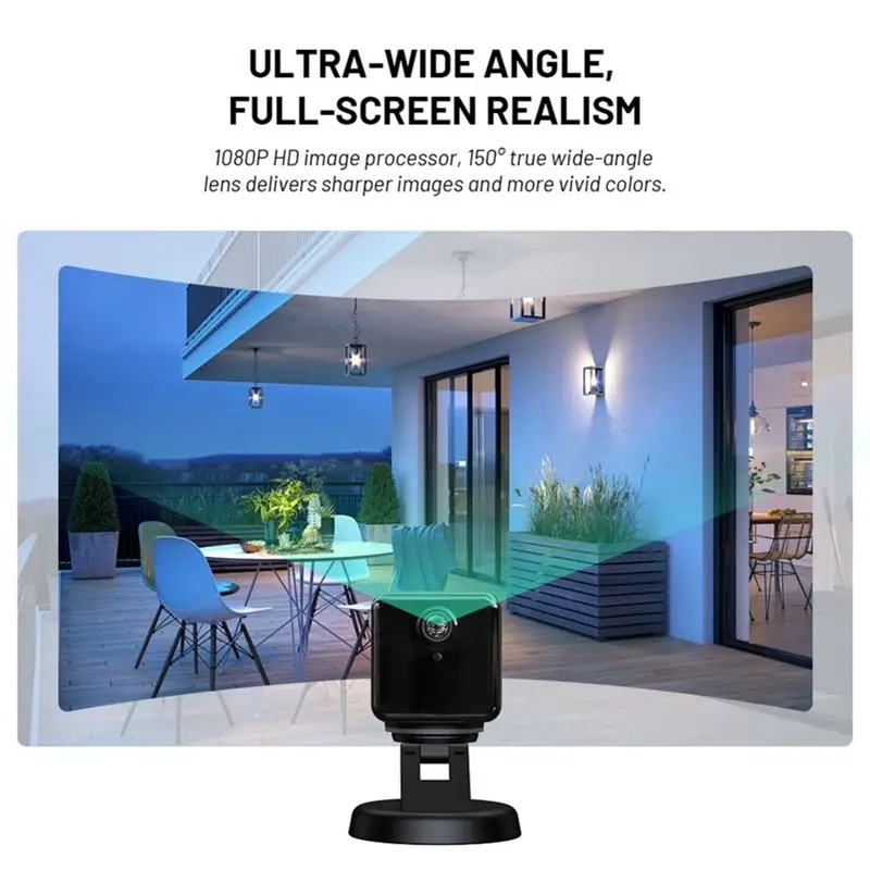 

T82C Hot Sale-Wifi Remote Monitor 1080P HD Camera Baby Pet Camera Linux System Night Vision Smart Home Security Protection Camer